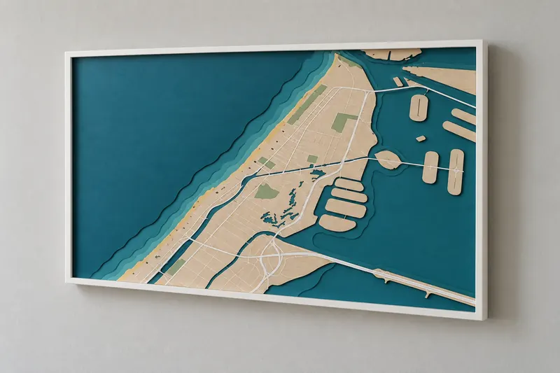 Beach Town Map Generator example