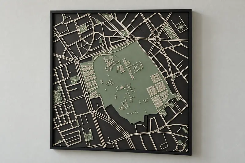 City Cemetery Map Generator example