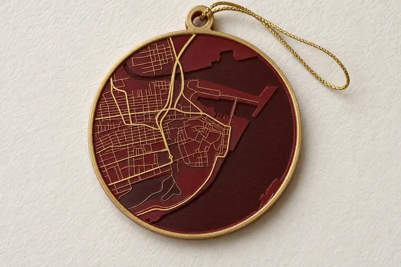 3D Printed Christmas Ornament Generator example
