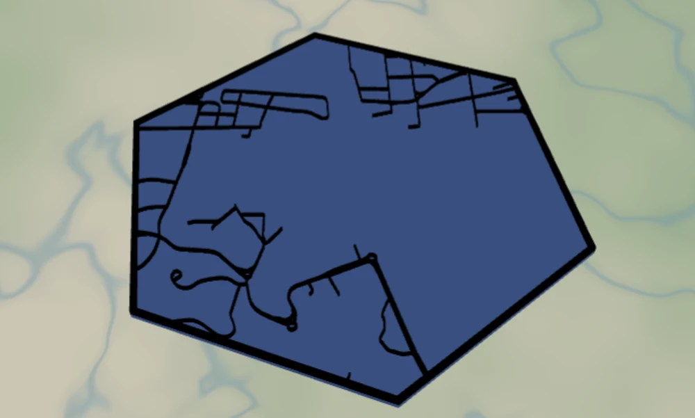 Stacked Street Outline