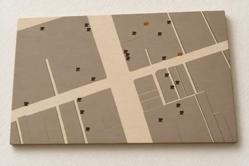 Coffee Crawl Map Generator example