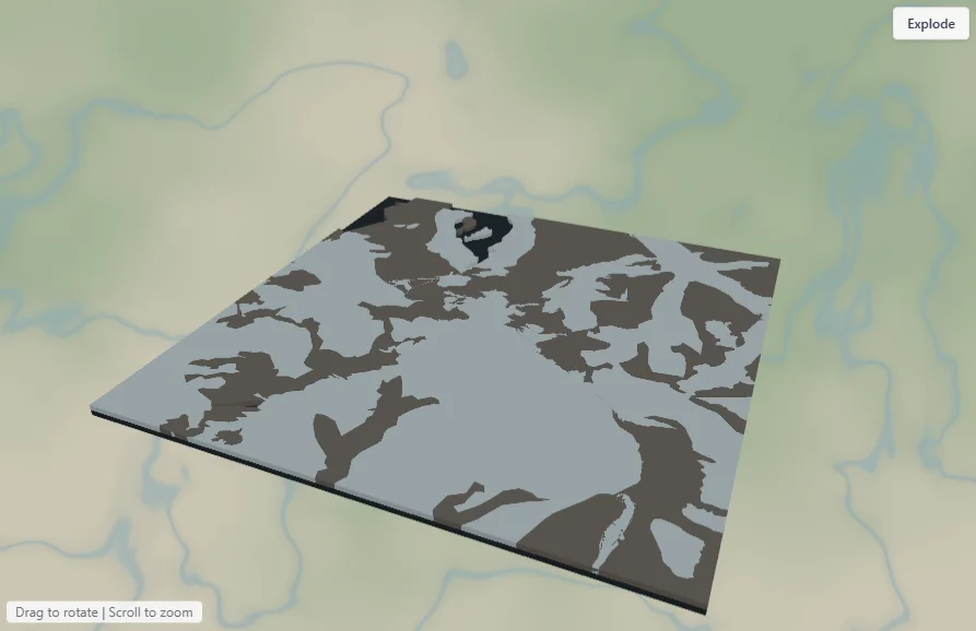 Glacier Map
