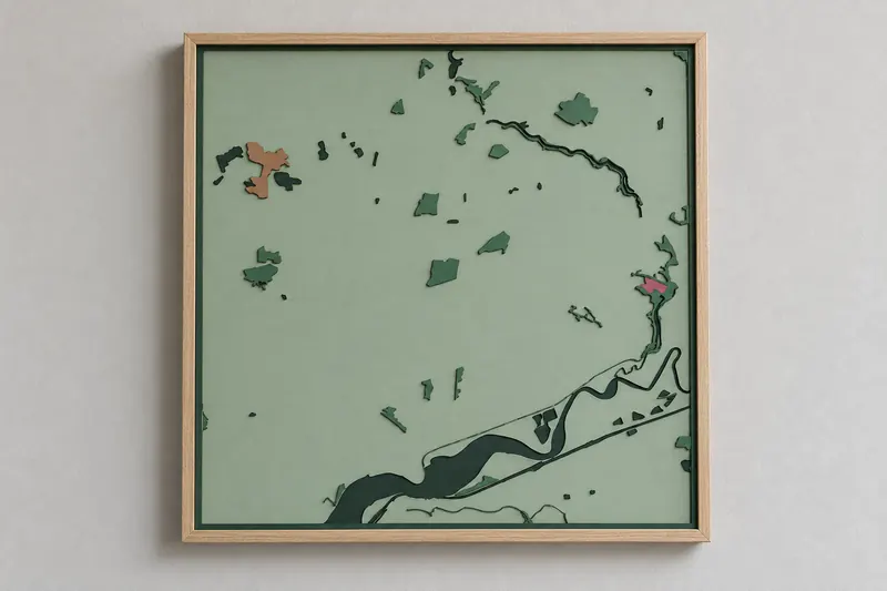 Leisure & Green Map Generator example