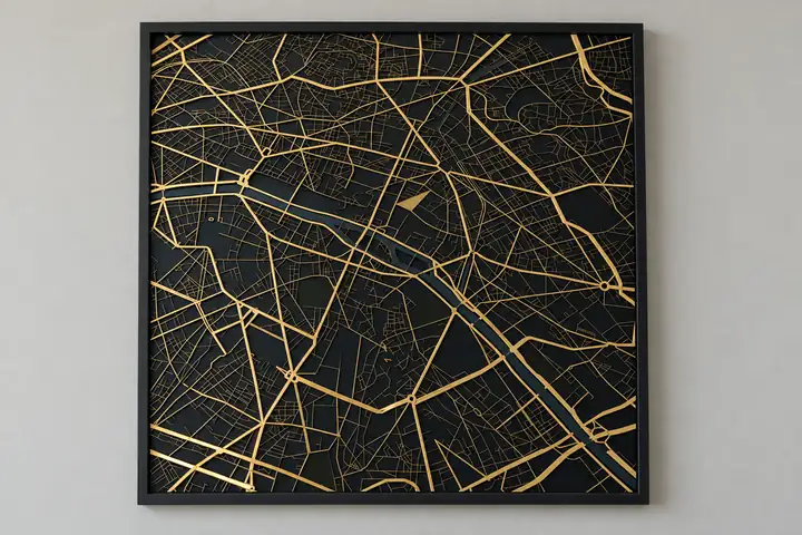 Midnight Gold Map Generator example