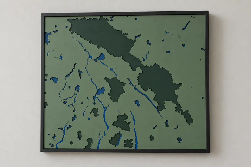 National Parks Map Generator example
