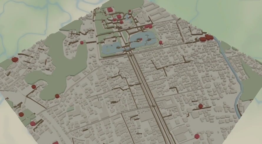 Temple Trail Map