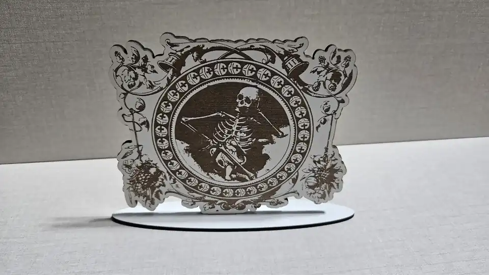 Engraving Standee Generator example