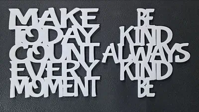 Stacked Text Preview