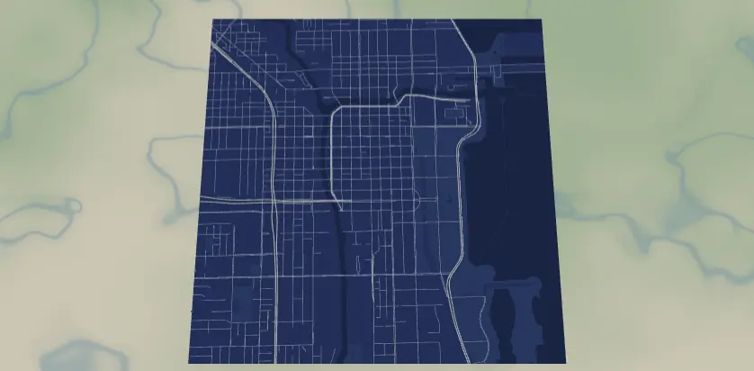 Blueprint Map preset preview