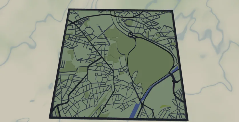 Garden City Map