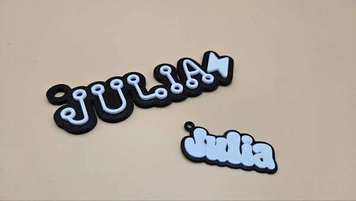 3D Printing Backpack Tag Generator example