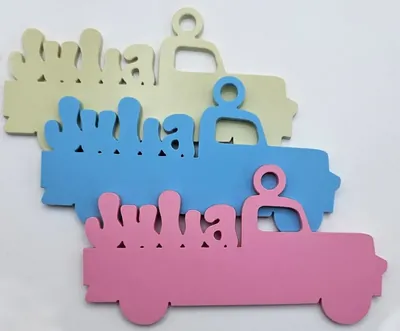 Truck Keychain Generator example