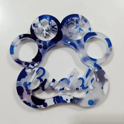 Paw Print Ornament Generator example