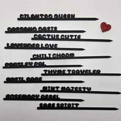 Plant Stakes Maker example