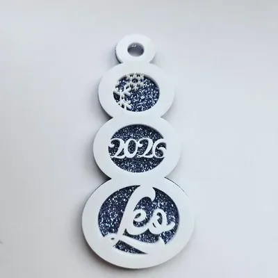 Snowman Ornament Generator example