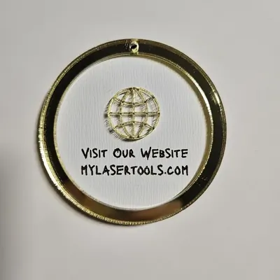 Social Keychain Generator example