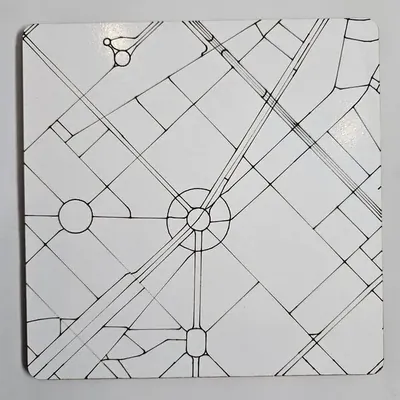 Vector Line Map Generator example